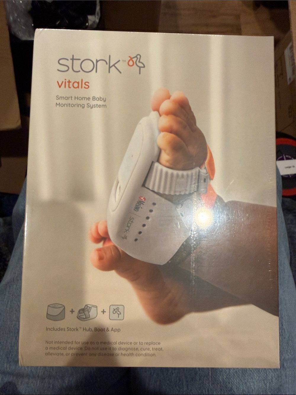 Vitals Smart Home Baby Monitoring System - White